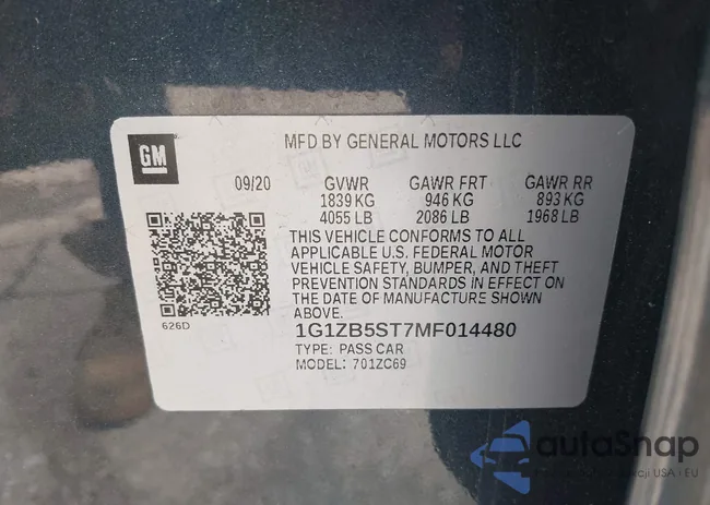 1G1ZB5ST7MF014480: 42373209