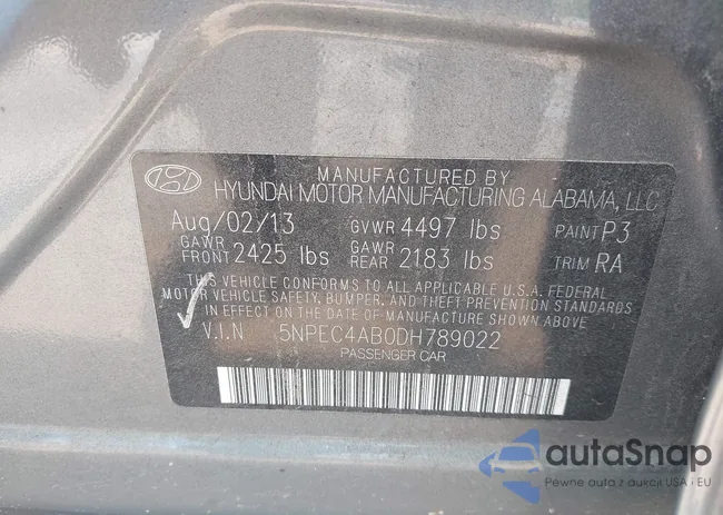 5NPEC4AB0DH789022: 42373508