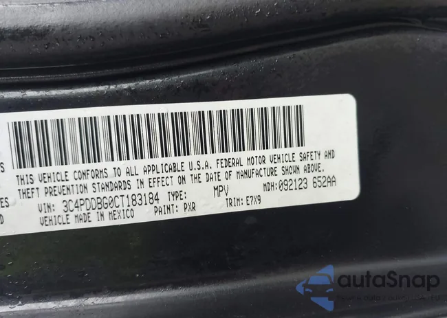 3C4PDDBG0CT183184: 42372821