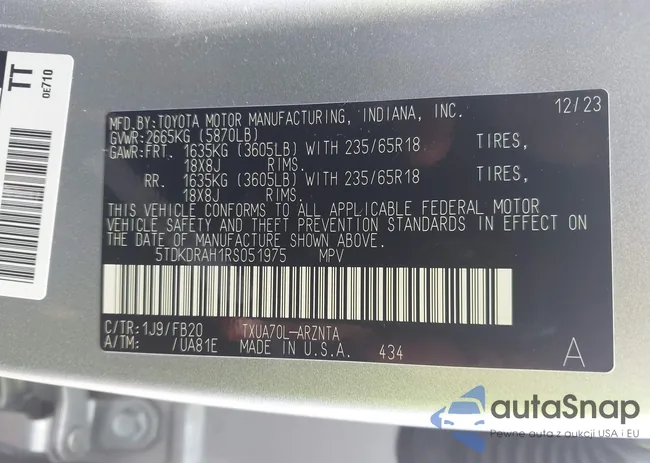 5TDKDRAH1RS051975: 42372861