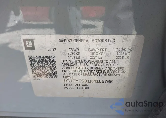 1G1FY6S01K4105766: 42375009