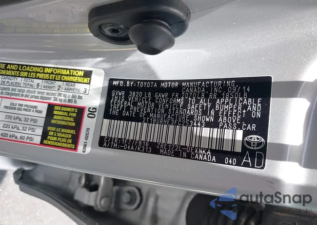 2T1BURHE3FC253443: 42377360