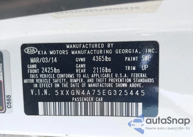 5XXGN4A75EG325445: 42376799