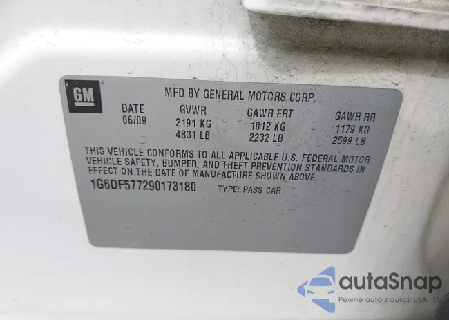 1G6DF577290173180: 42376810