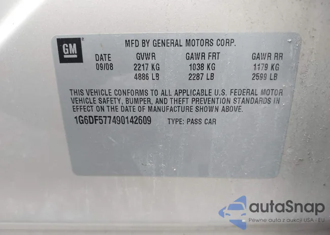 1G6DF577490142609: 42378135