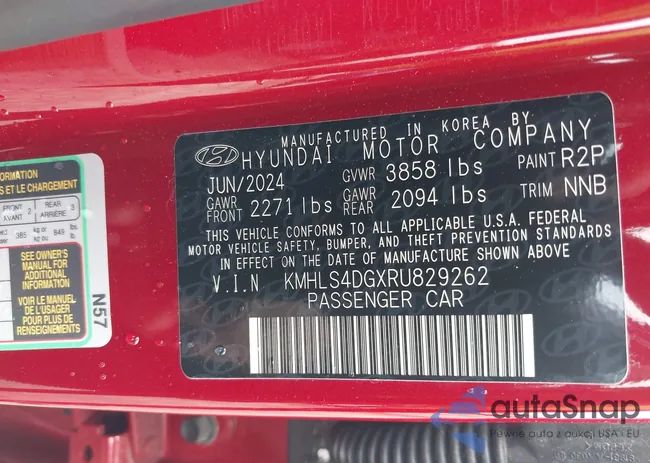 KMHLS4DGXRU829262: 42378185