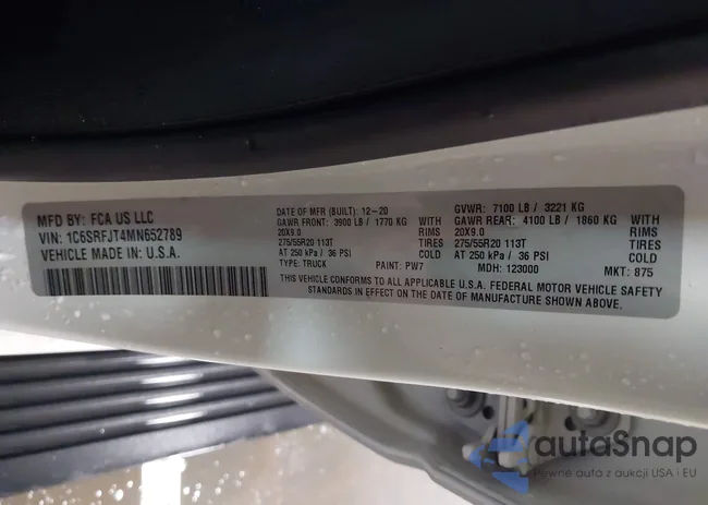 1C6SRFJT4MN652789: 42378299