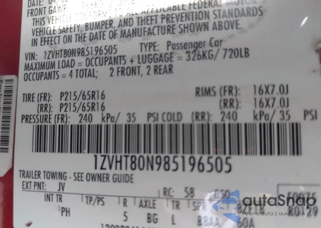 1ZVHT80N985196505: 42377662