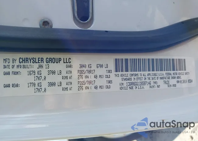 1C6RR6GG1DS597146: 42377795