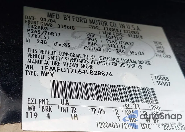 1FMFU17L64LB28876: 42377821