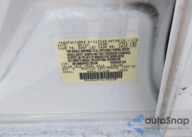 3N1AB6AP4CL726158: 42377833