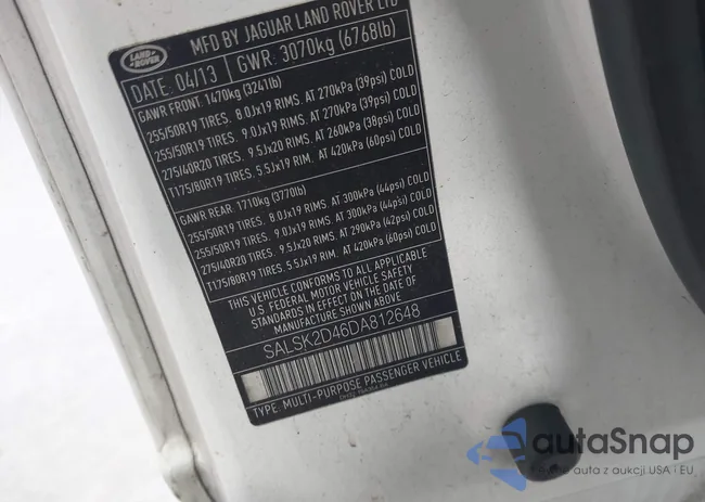 SALSK2D46DA812648: 42377903