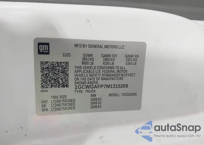 1GCWGAFP7M1310209: 42377914