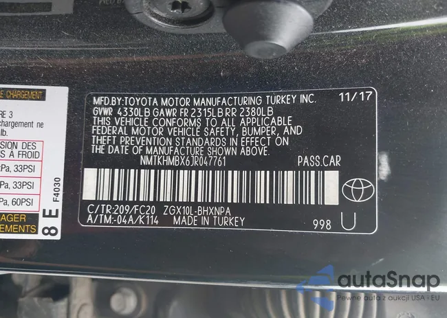 NMTKHMBX6JR047761: 42378043