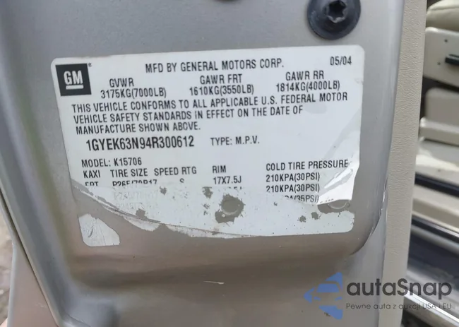 1GYEK63N94R300612: 42379228