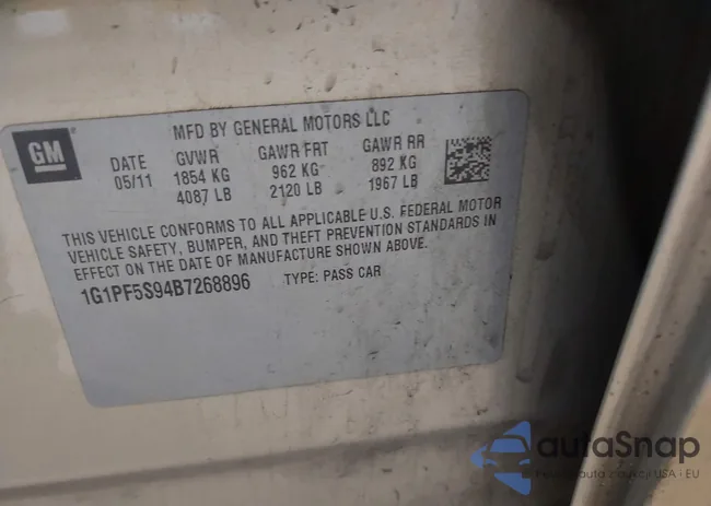 1G1PF5S94B7268896: 42379533