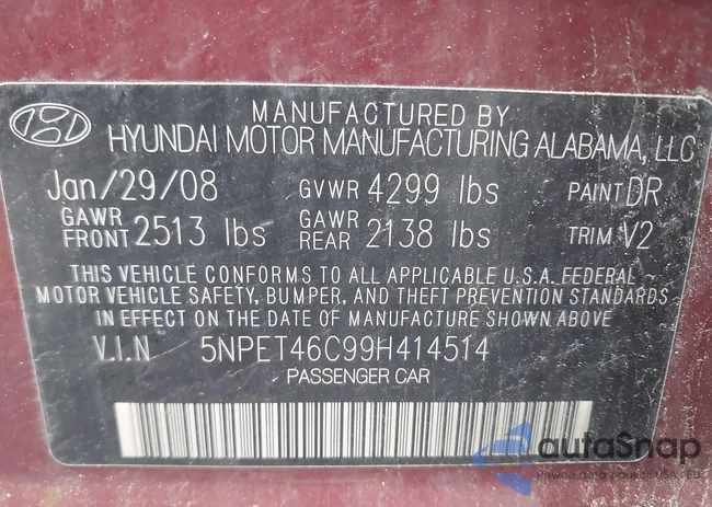 5NPET46C99H414514: 42379583