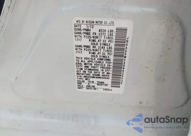 JN8AS5MV4DW628846: 42379618