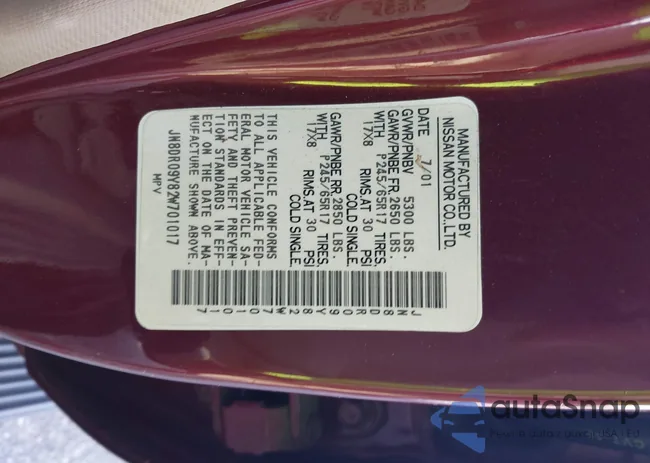 JN8DR09Y82W701017: 42378689