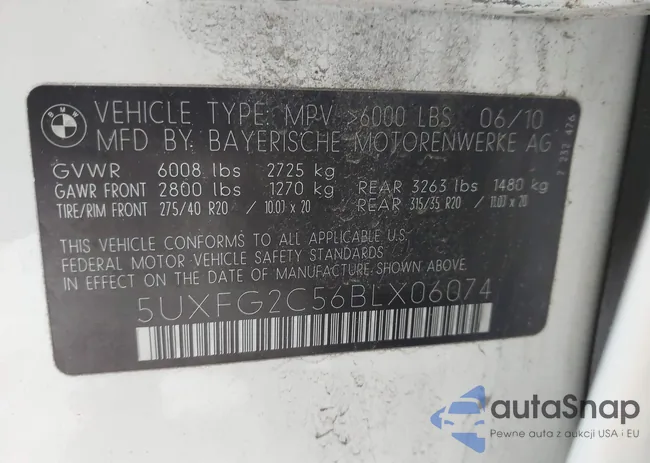 5UXFG2C56BLX06074: 42378784