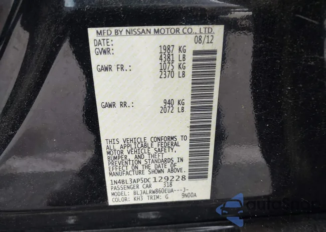 1N4BL3AP5DC129228: 42378853