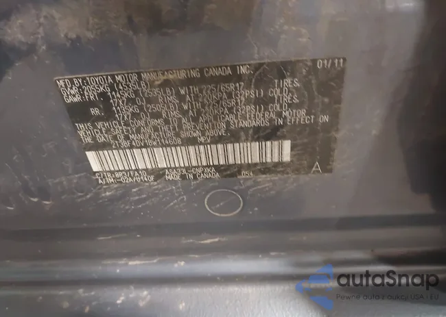 2T3BF4DV1BW114608: 42380458