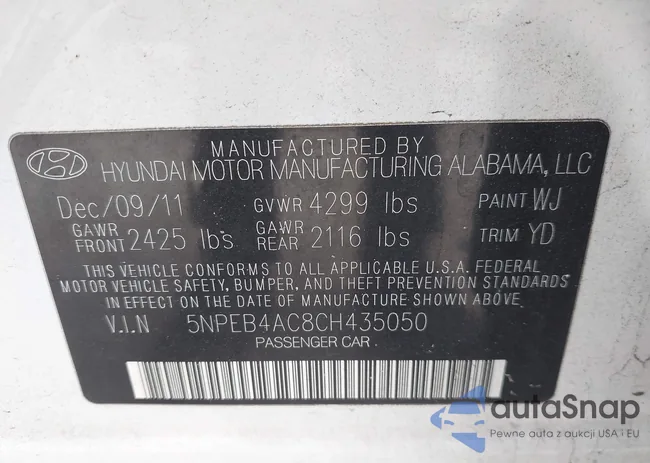 5NPEB4AC8CH435050: 42379692