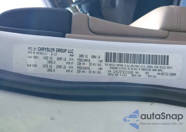 1C4RJFBTEC216320: 42379988