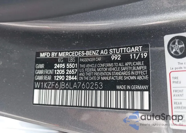 W1KZF6JB6LA760253: 42380775