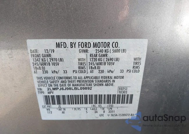 2LMPJ6J98LBL09892: 42381053