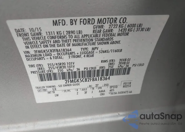 2FMGK5C82FBA18364: 42382649