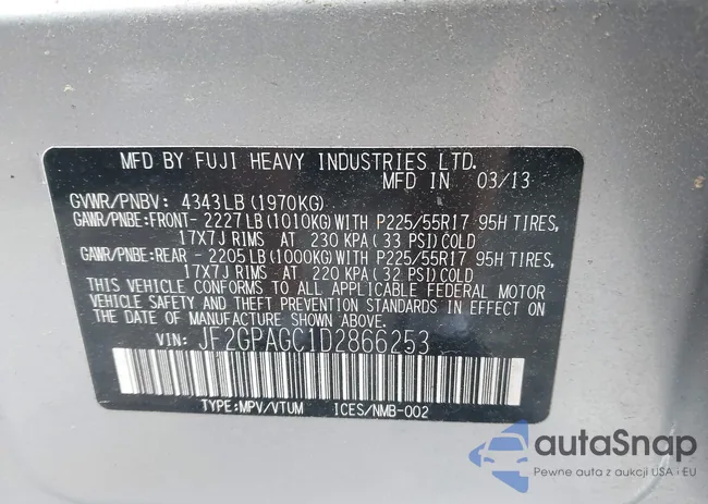 JF2GPAGC1D2866253: 42381764