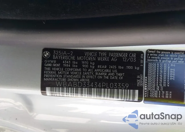 WBABD33434PL03359: 42381962