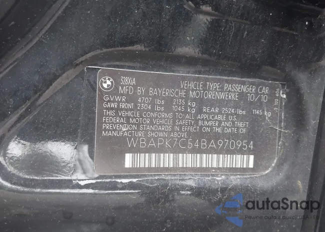 WBAPK7C54BA970954: 42382046