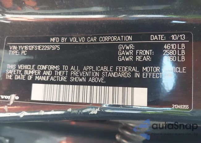 YV1612FS1E2297975: 42383181