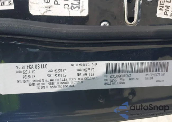 2C3CDXBG4FH812866: 42383304