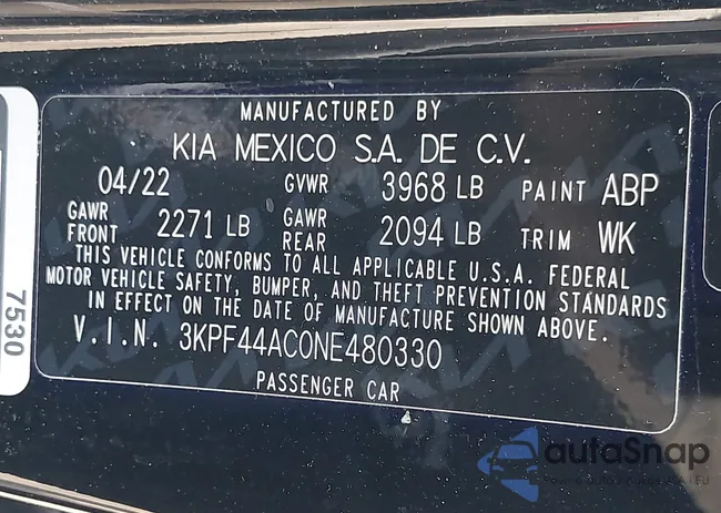 3KPF44AC0NE480330: 42382886