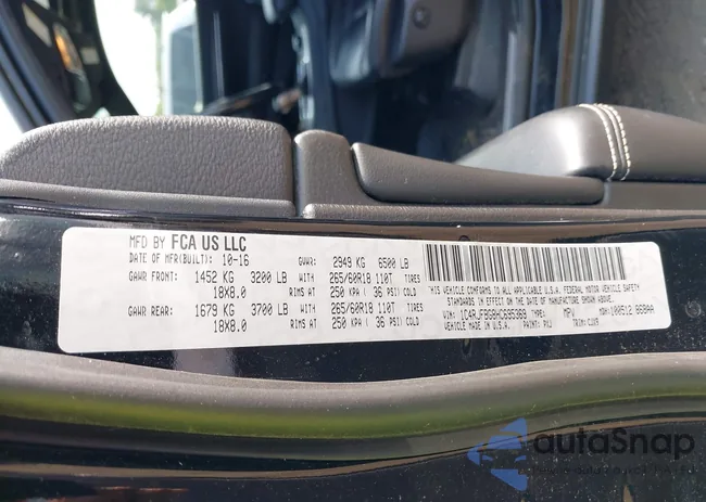 1C4RJFBG8HC695369: 42384160