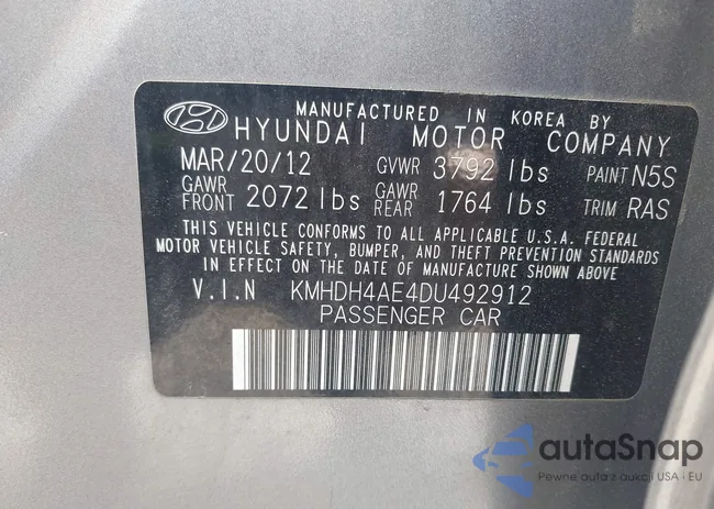 KMHDH4AE4DU492912: 42384496