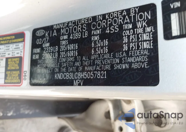 KNDCB3LC8H5057821: 42384655