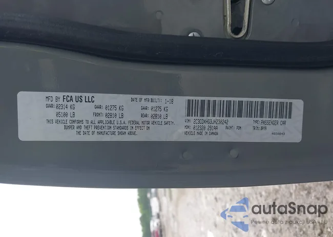 2C3CDXHG3JH230242: 42384656