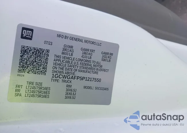 1GCWGAFP5P1217550: 42383684