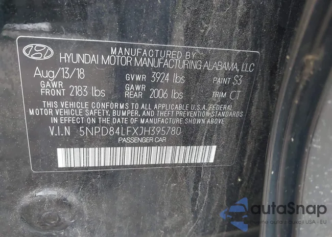 5NPD84LFXJH395780: 42383698