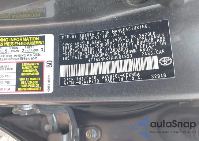 4T1B31HK7KU004923: 42385209