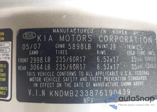 KNDMB233876190439: 42385649