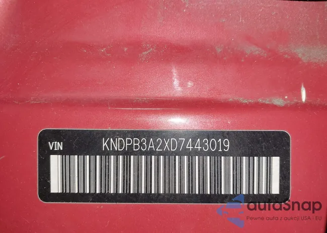 KNDPB3A2XD7443019: 42384766