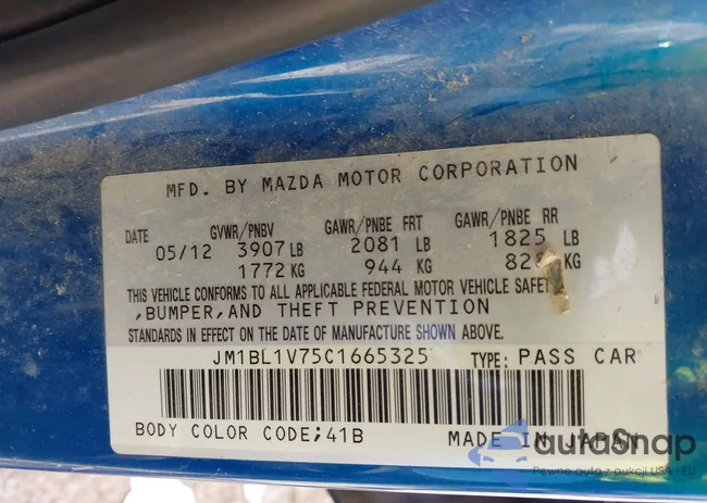 JM1BL1V75C1665325: 42386346