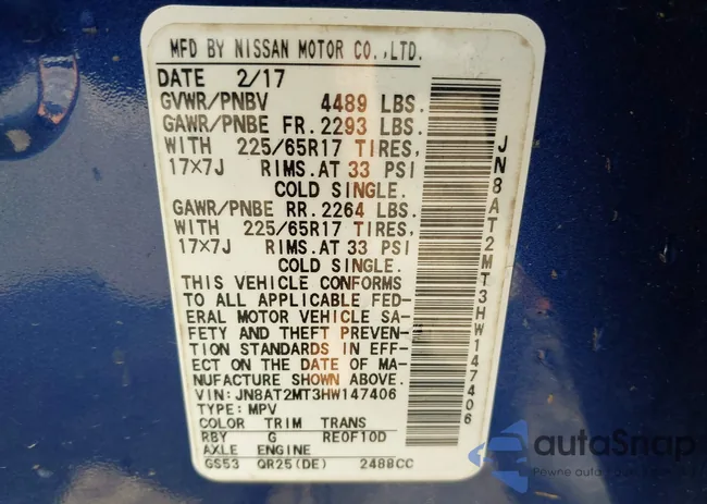 JN8AT2MT3HW147406: 42386531