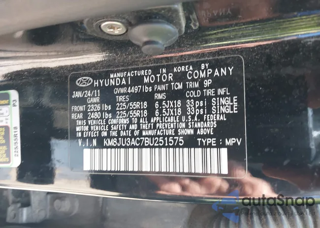 KM8JU3AC7BU251575: 42385833