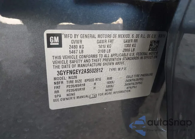 3GYFNGEY2AS602812: 42387420